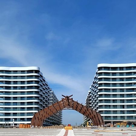 Studio 60 By The Beach Mamaia, Free Parking Casa Del Mar Bagian luar foto