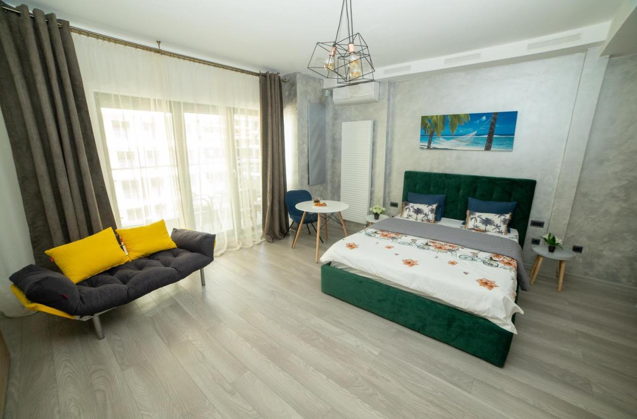 Studio 60 By The Beach Mamaia, Free Parking Casa Del Mar Bagian luar foto